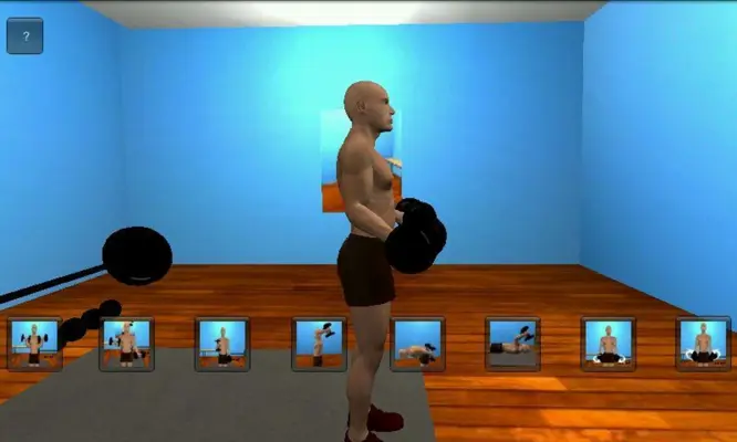 Arm 3D Workout Tutorial android App screenshot 0