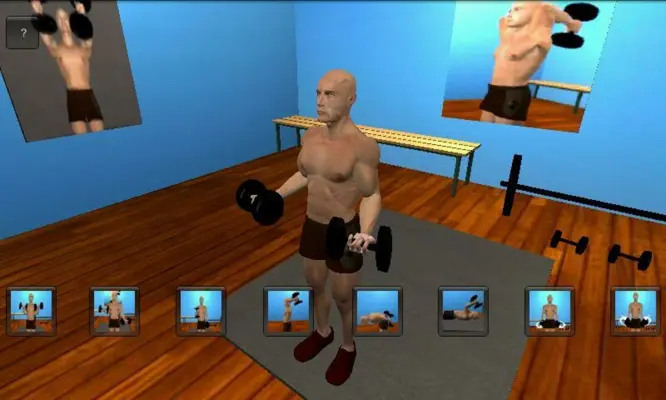 Arm 3D Workout Tutorial android App screenshot 3