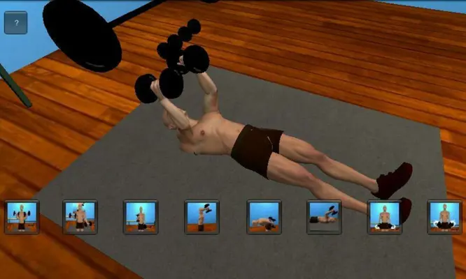 Arm 3D Workout Tutorial android App screenshot 5